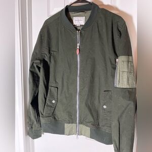 Goodfellow green bomber jacket